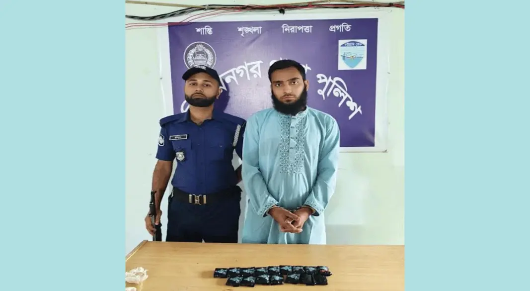 গ্রেফতারকৃত জামাল উদ্দিন ওরফে বাবু।