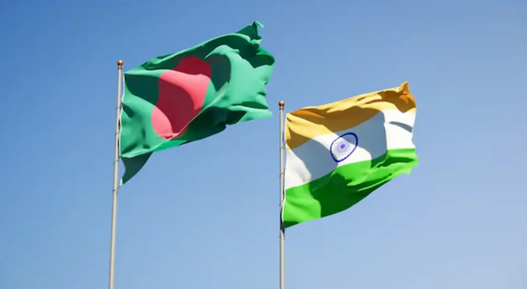 দুই দেশের পতাকা। ছবি : সংগৃহীত