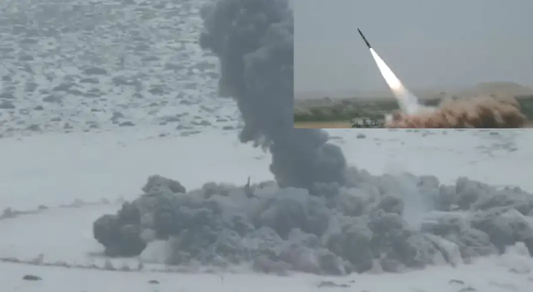 ফাতেহ-২ ক্ষেপণাস্ত্র। ছবি : সংগৃহীত