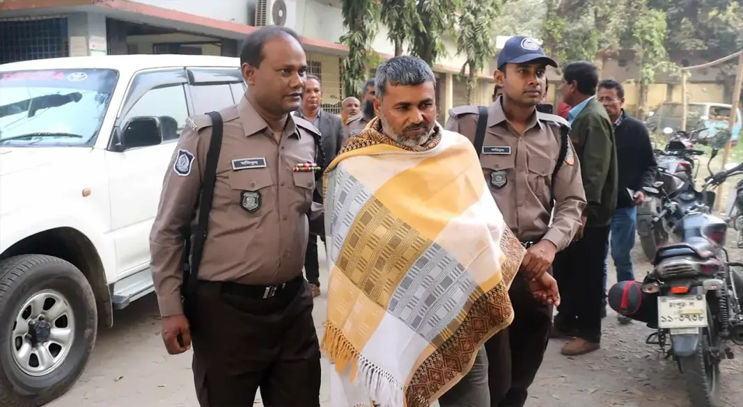 আটক মাইদুল ইসলাম।