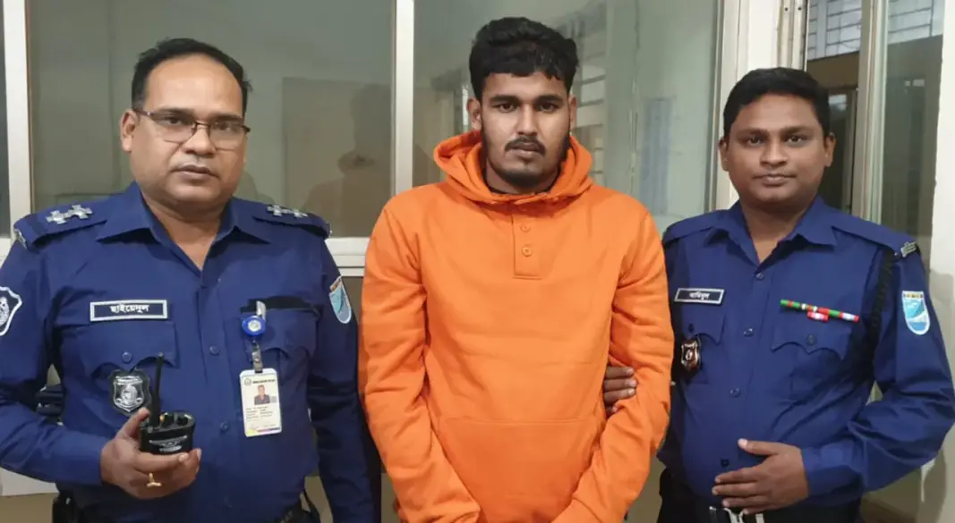 গ্রেপ্তার মারুফ খান। ছবি : সংগৃহীত