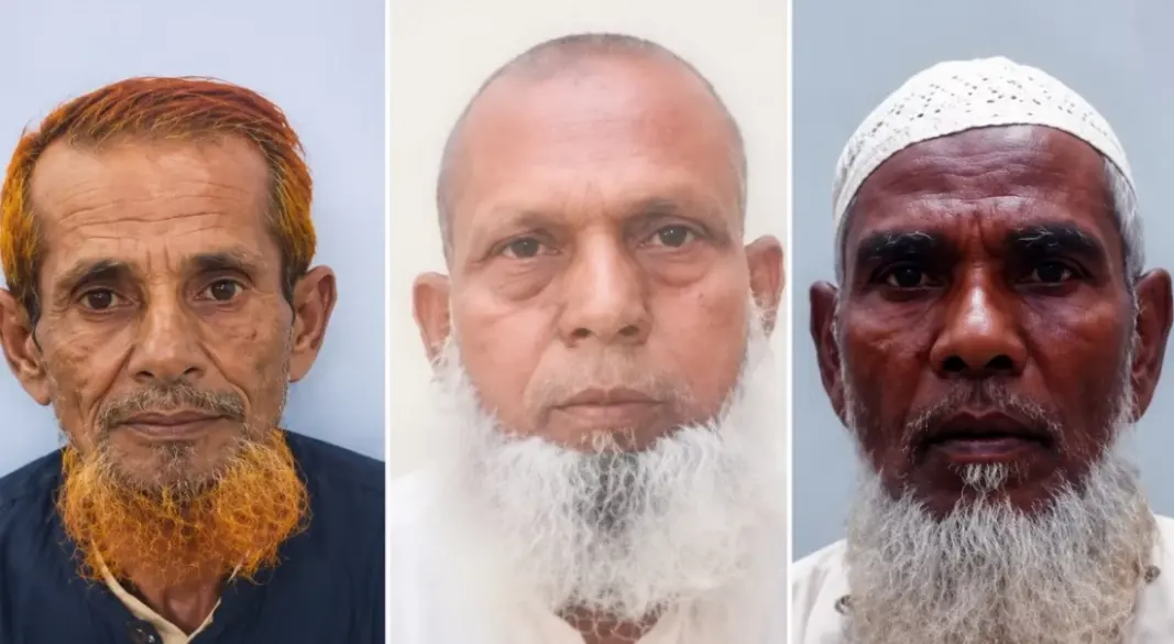 মারা যাওয়া তিন হজযাত্রী। ছবি : সংগৃহীত