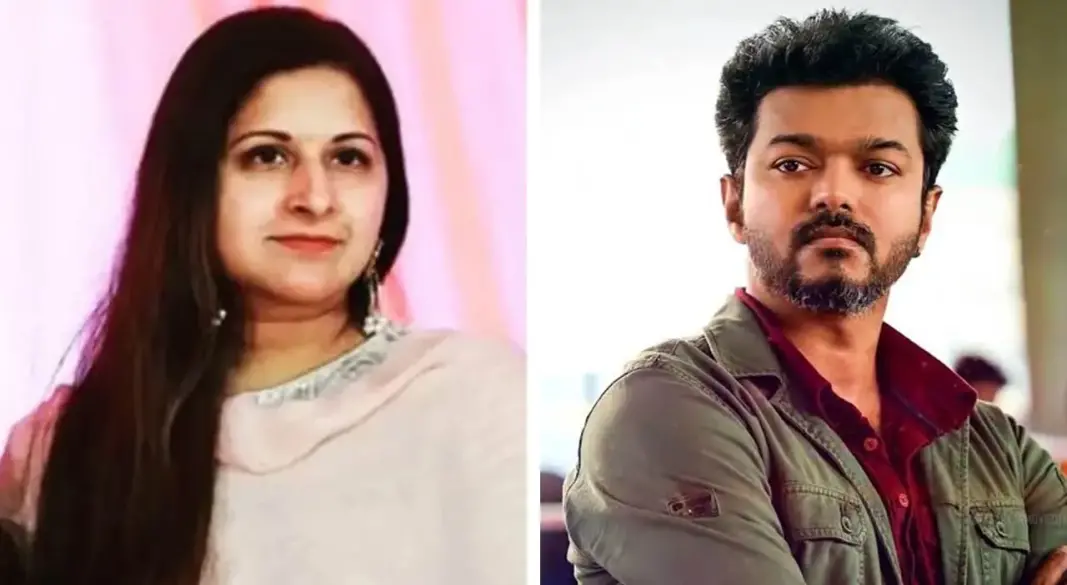 থালাপতি বিজয় ও সঙ্গীতা স্বর্ণালিঙ্গম I ছবি: সংগৃহীত