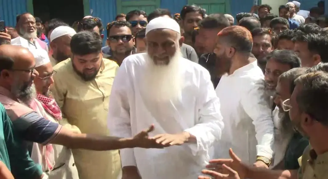 ধর্মমন্ত্রী কাজী শাহ মোফাজ্জল হোসেন কায়কোবাদ শুক্রবার নিজ নির্বাচনী এলাকা কুমিল্লার মুরাদনগরে সাংবাদিকদের সঙ্গে মতবিনিময় করেন।