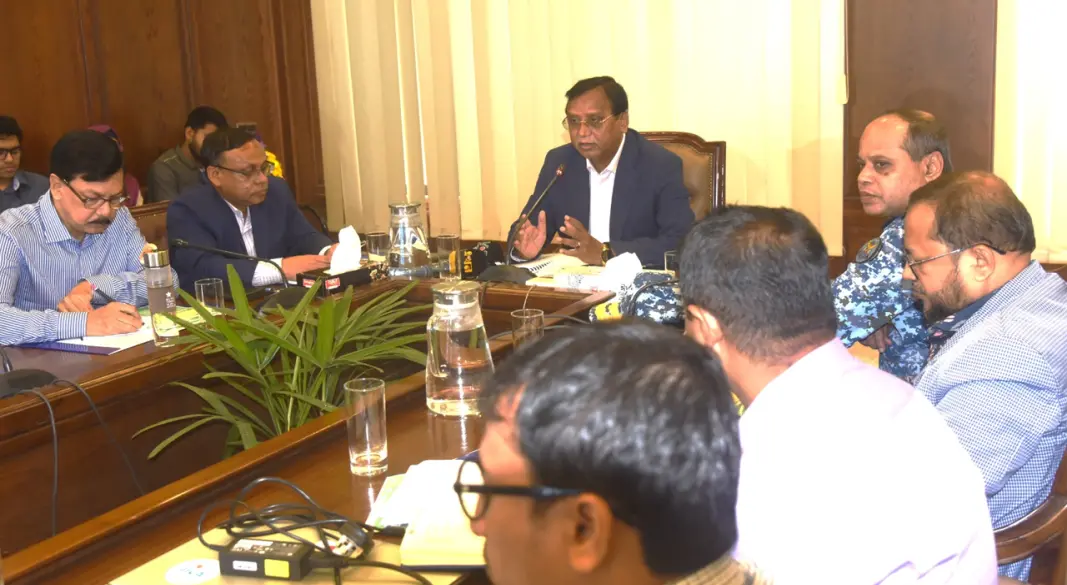 অনুষ্ঠানে কথা বলছেন ঢাকা দক্ষিণ সিটি কর্পোরেশনের (ডিএসসিসি) প্রশাসক আবদুস সালাম