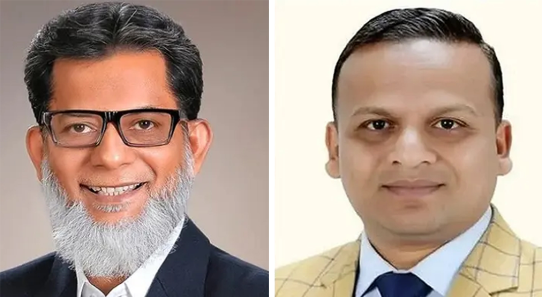 হাবিবুর রশিদ ও মো. রাজিব আহসান। ছবি: সংগৃহীত