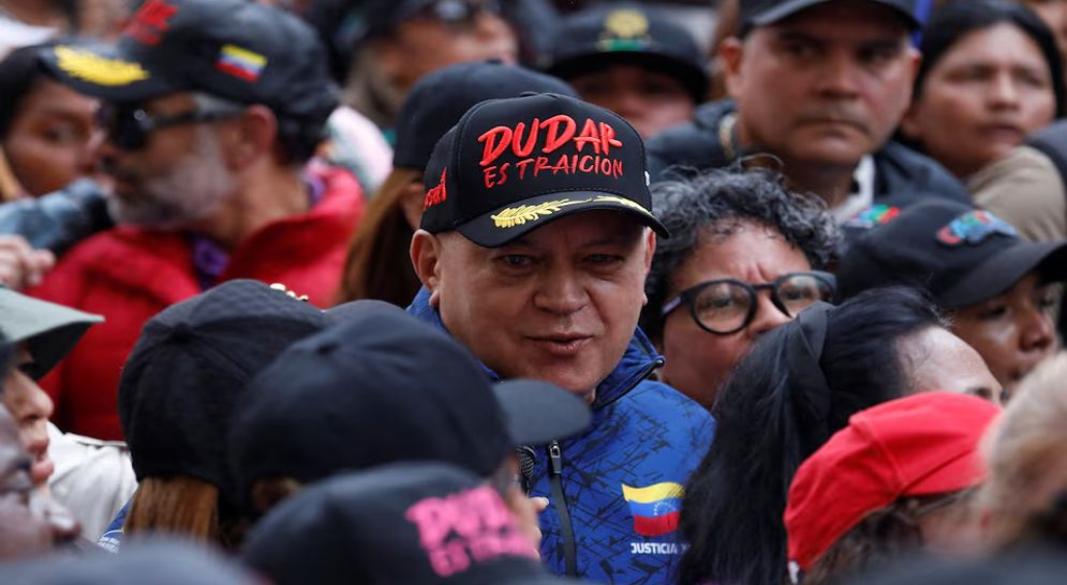 ভেনেজুয়েলার স্বরাষ্ট্রমন্ত্রী দিয়োসদাদো কাবেলো। ছবি: সংগৃহীত