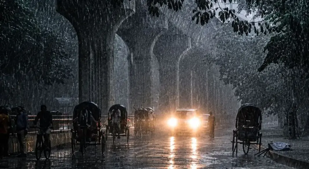 বৃষ্টি ঝড়। ছবি : সংগৃহীত