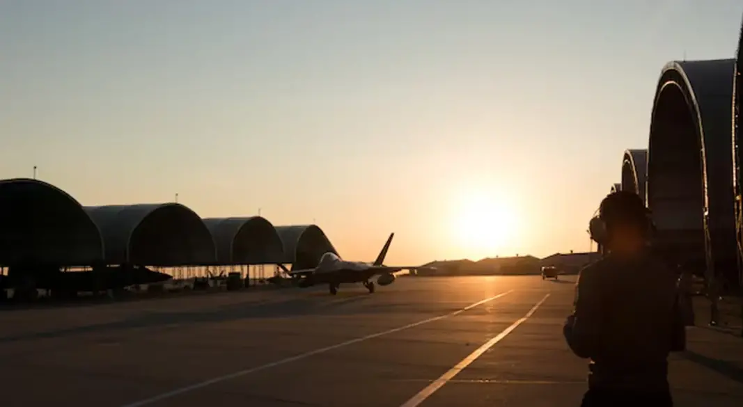 মধ্যপ্রাচ্যে মার্কিন ঘাঁটিতে যুদ্ধবিমান। ছবি : সংগৃহীত