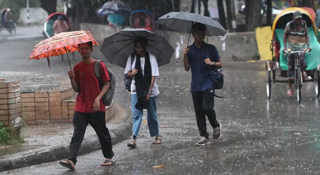 বৃষ্টির দিন। ছবি : সংগৃহীত