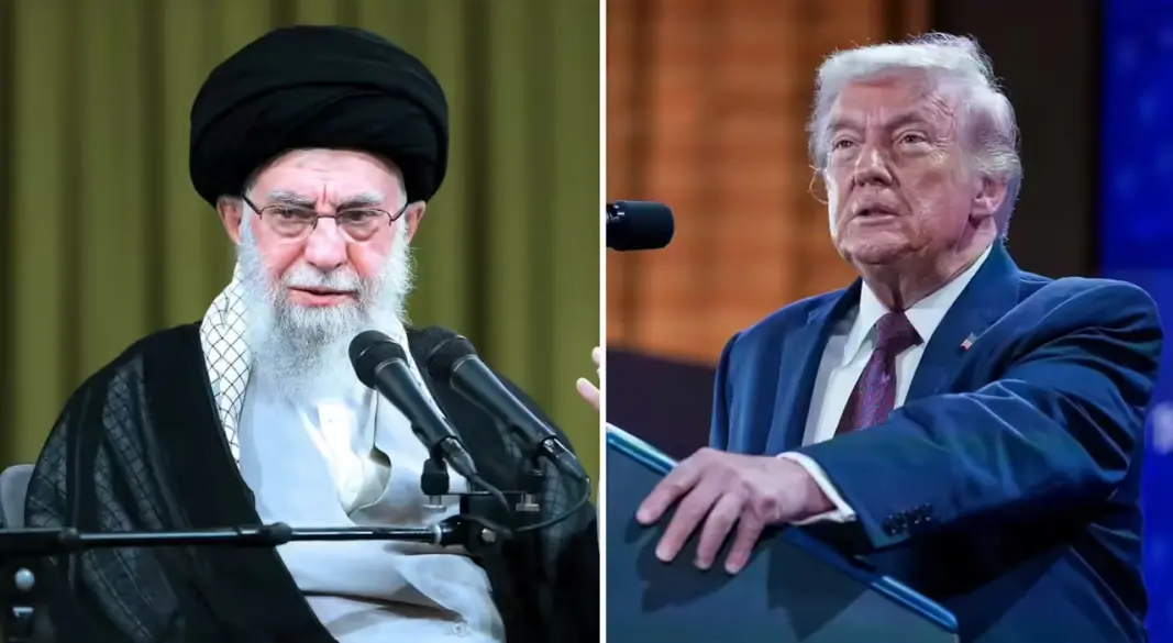 ইরানের সর্বোচ্চ ধর্মীয় নেতা আয়াতুল্লাহ খামেনি ও মার্কিন প্রেসিডেন্ট ডোনাল্ড ট্রাম্প। ছবি : সংগৃহীত