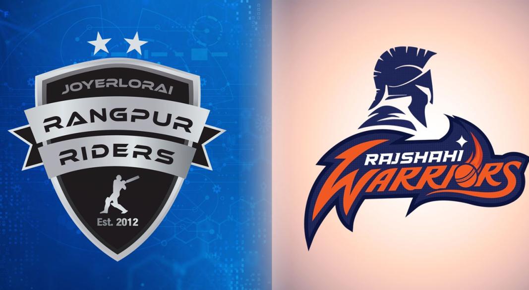 রংপুর রাইডার্স ও রাজশাহী ওয়ারিয়র্স। ছবি : সংগৃহীত