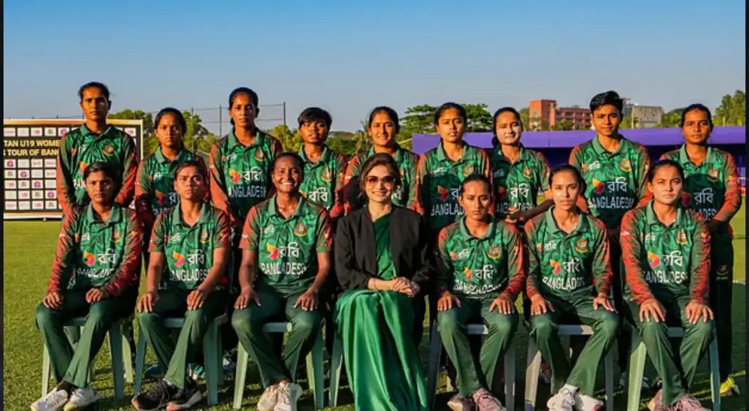 বাংলাদেশ অনূর্ধ্ব-১৯ নারী ক্রিকেট দল। ছবি: সংগৃহীত