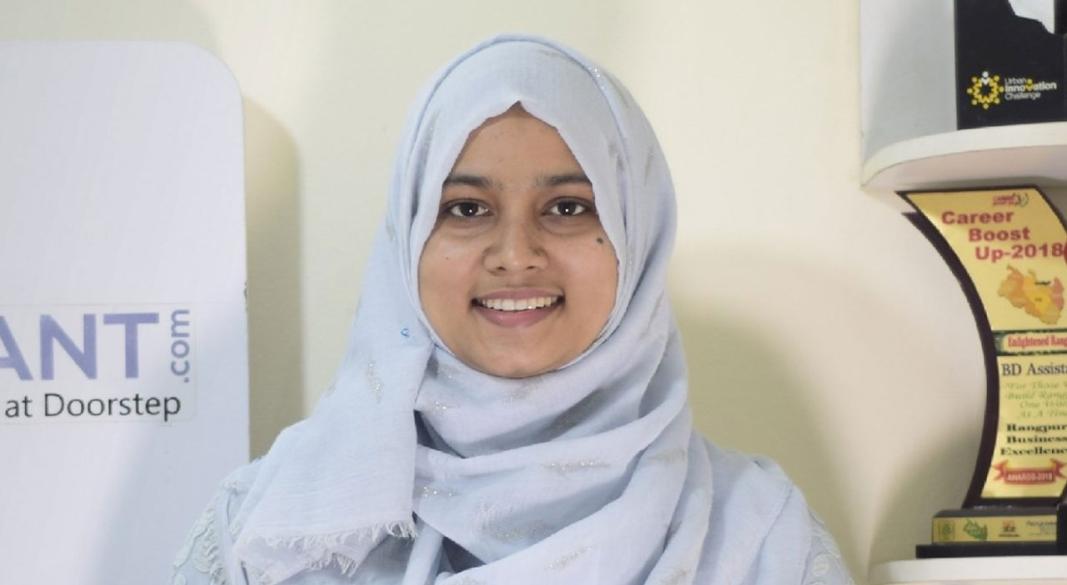 কৃষি উদ্যোক্তা ও কনটেন্ট ক্রিয়েটর উম্মে কুলসুম পপি। ছবি : সংগৃহীত
