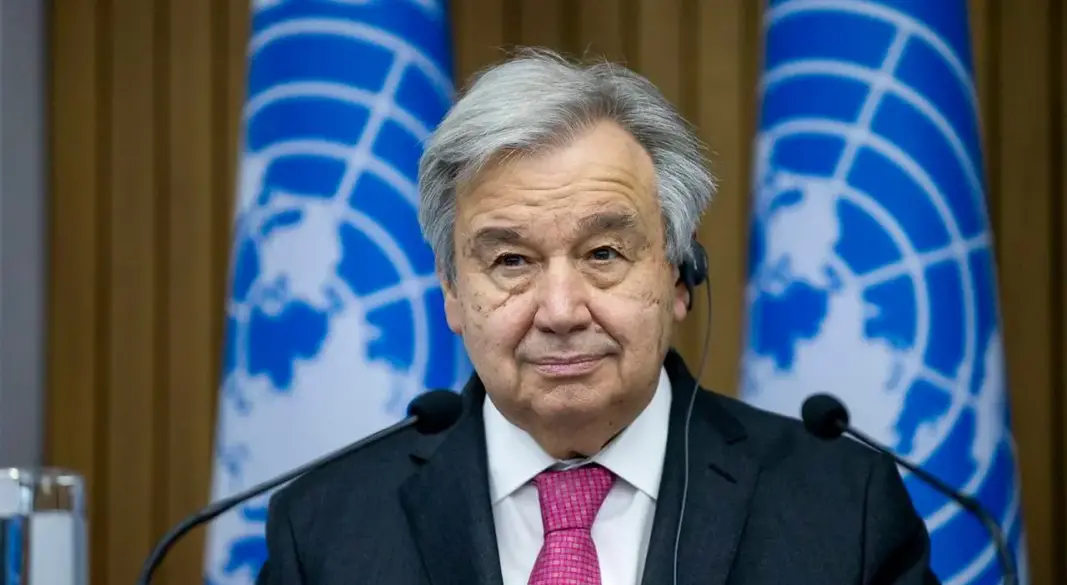 জাতিসংঘের মহাসচিব আন্তোনিও গুতেরেস। ছবি : সংগৃহীত