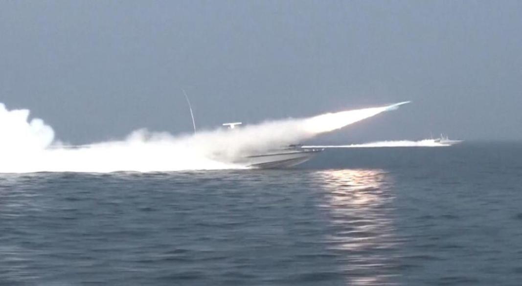 সমুদ্রের নিচে অবস্থিত নিজেদের মিসাইল সুড়ঙ্গের ভিডিও প্রকাশ করেছে ইরান। ছবি: সংগৃহীত