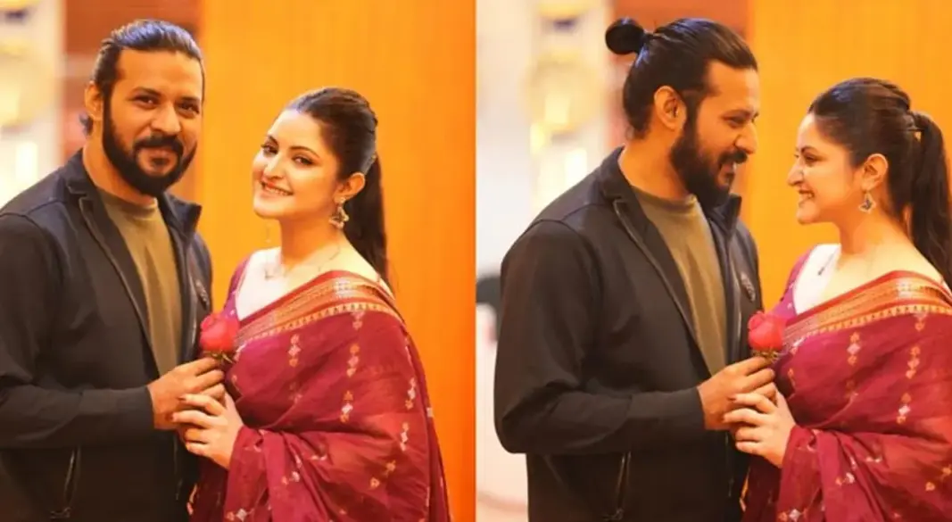 পরীমণি ও নীরব  । ছবি : সংগৃহীত