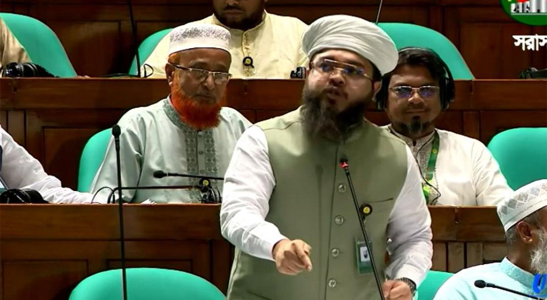 মাদারীপুর-১ আসনের বাংলাদেশ খেলাফত মজলিসের সংসদ সদস্য সাইদ উদ্দিন আহমদ হানজালা।