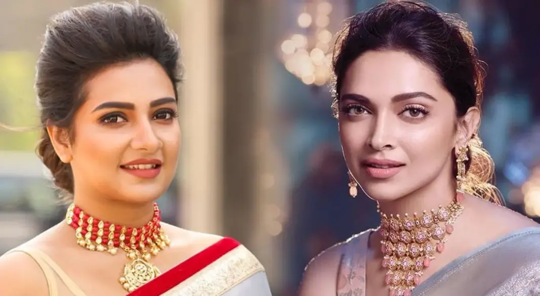 শুভশ্রী গাঙ্গুলী ও দীপিকা পাড়ুকোন। ছবি : সংগৃহীত