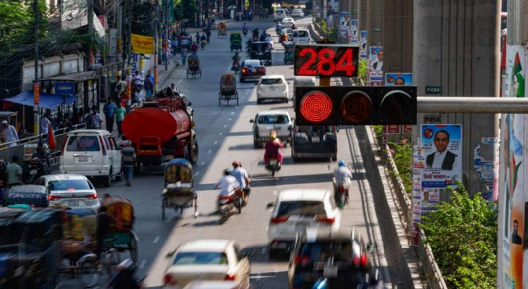 এআই ক্যামেরার চোখে সড়কে চলাচলকারী যানবাহন। ছবি : সংগৃহীত