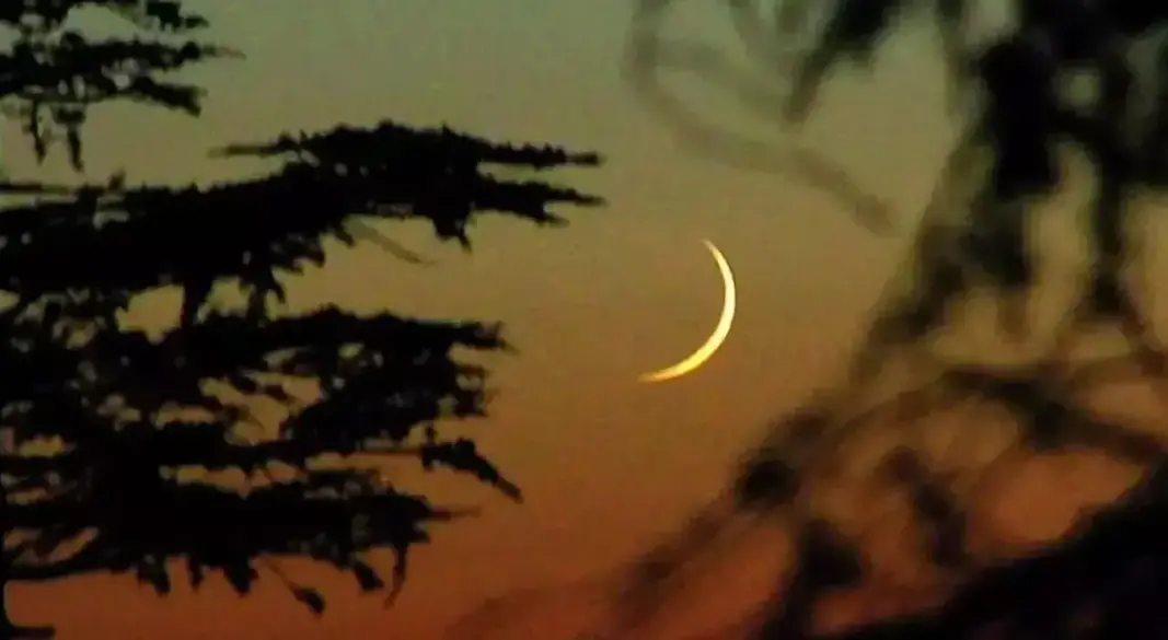 ঈদের চাঁদ। ছবি : সংগৃহীত