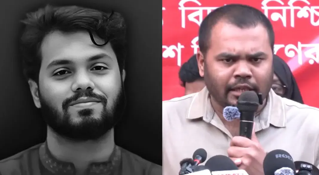 শরিফ ওসমান বিন হাদি ও ওমর বিন হাদি। ছবি : সংগৃহীত