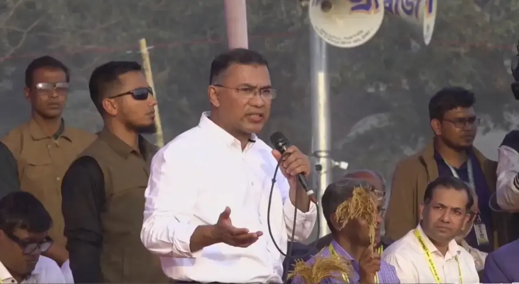 উত্তরাঞ্চলে নির্বাচনী প্রচারাভিযানে বিএনপি চেয়ারম্যান তারেক রহমান।