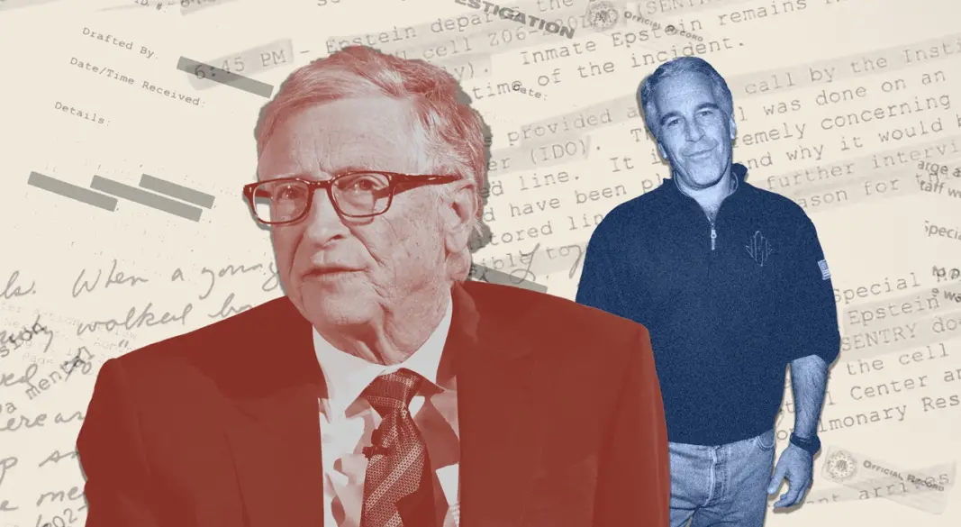 মার্কিন ধনকুবের বিল গেটস ও কুখ্যাত যৌন অপরাধী জেফরি এপস্টেইন। ছবি : সংগৃহীত