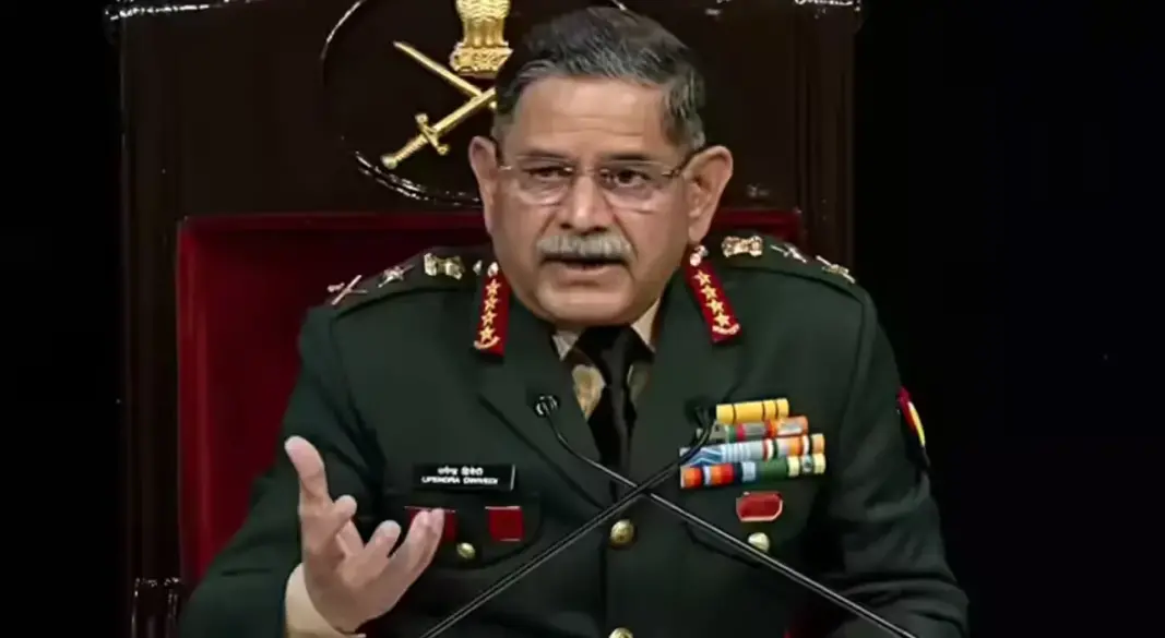 ভারতের সেনাপ্রধান জেনারেল উপেন্দ্র দ্বিবেদী। ছবি : সংগৃহীত