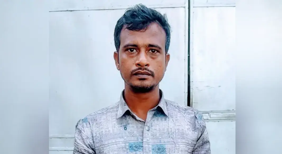 গ্রেপ্তার রুবেল হোসেন।