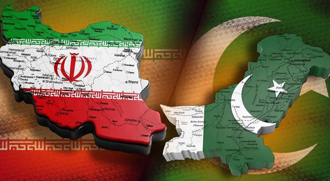 পাকিস্তান ও ইরানের ভৌগোলিক মানচিত্র। ছবি : সংগৃহীত