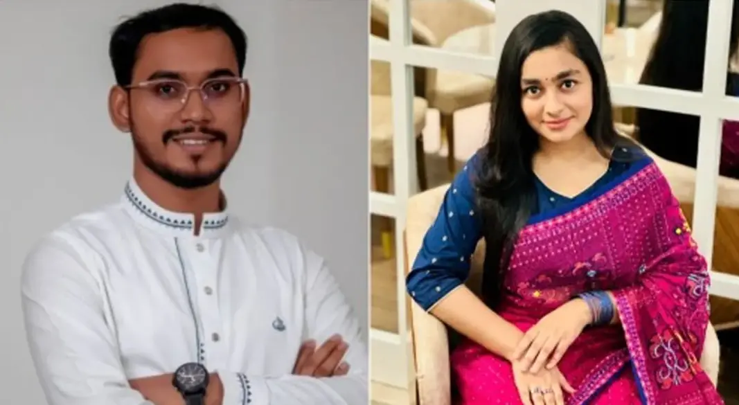 আব্দুল হান্নান মাসউদ ও শ্যামলী সুলতানা জেদনী। ছবি : সংগৃহীত