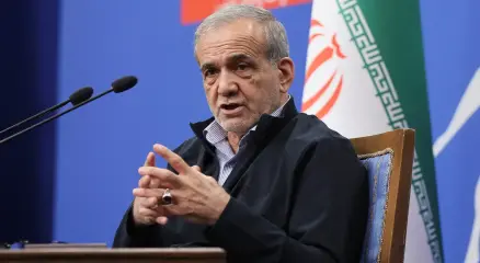 ইরানের প্রেসিডেন্ট মাসুদ পেজেশকিয়ান। ছবি : সংগৃহীত