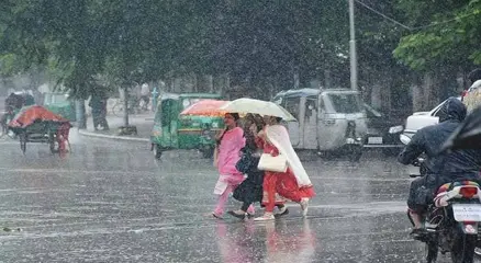 দেশের একাধিক অঞ্চলে বজ্রসহ বৃষ্টির পূর্বাভাস। ছবি: সংগৃহীত