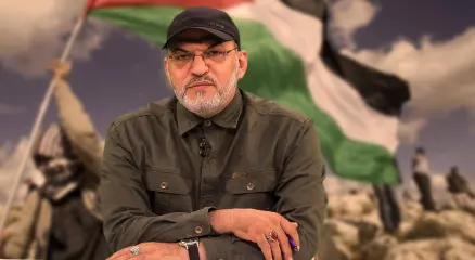 কাতাইব সাইয়্যিদ আল শুহাদা নামক গোষ্ঠীর নেতা হাশিম ফিনিয়ান রহিম আল-সারাজি। ছবি : সংগৃহীত