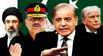 মোজতবা খামেনি, অসিম মুনির, শাহবাজ শরিফ ও ডোনাল্ড ট্রাম্প। ছবি : সংগৃহীত