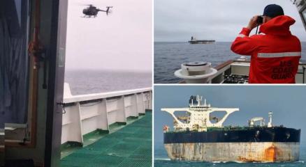 রাশিয়ার পতাকাবাহী একটি তেলবাহী ট্যাঙ্কার জব্দ করেছে মার্কিন যুক্তরাষ্ট্র। ছবি: সংগৃহীত